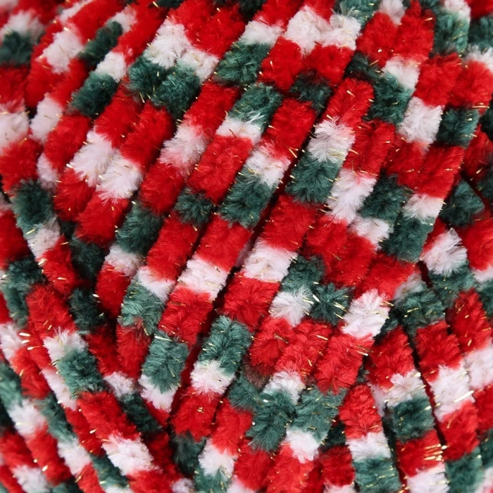 La Mia Mellow Christmas Altın Simli El Örgü İpi -