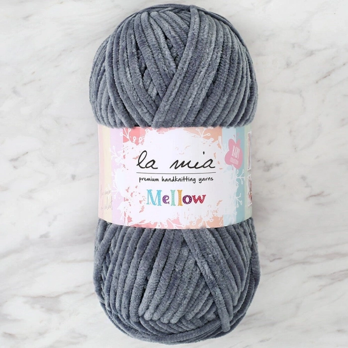 La Mia Mellow Gray Hand Knitting Yarn - 905 - 34154