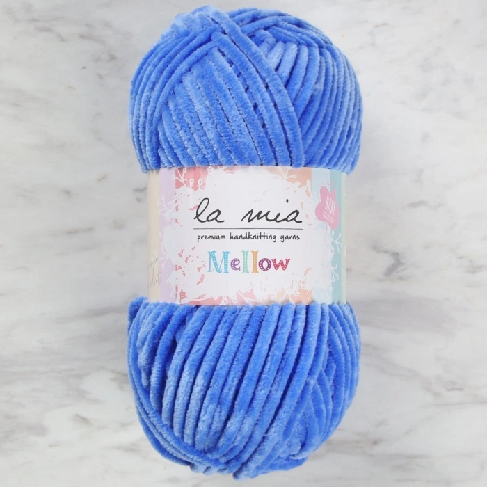 La Mia Mellow Blue Hand Knitting Yarn - 958