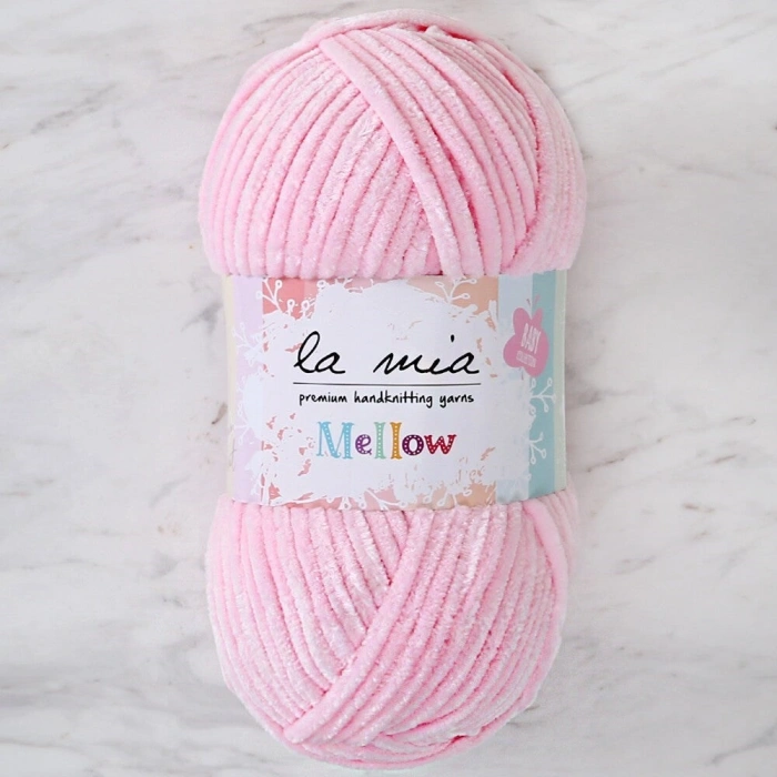 La Mia Mellow Pink Hand Knitting Yarn - 904 - 34153
