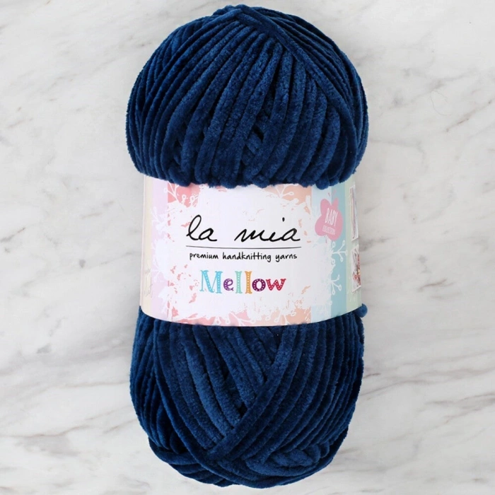 La Mia Mellow Petrol Blue Hand Knitting Yarn - 918 - 34164