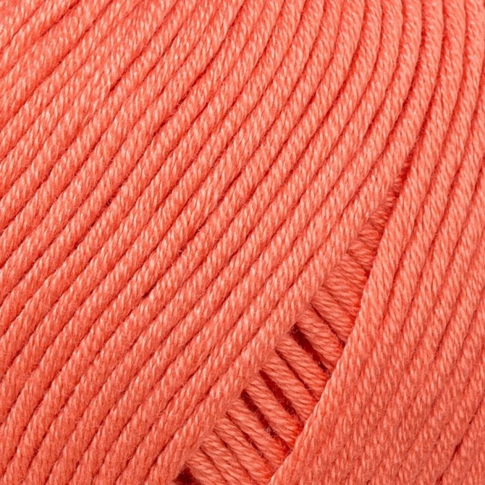 La Mia Mercerized Cotton Orange Hand Knitting Yarn - 13 - 33598