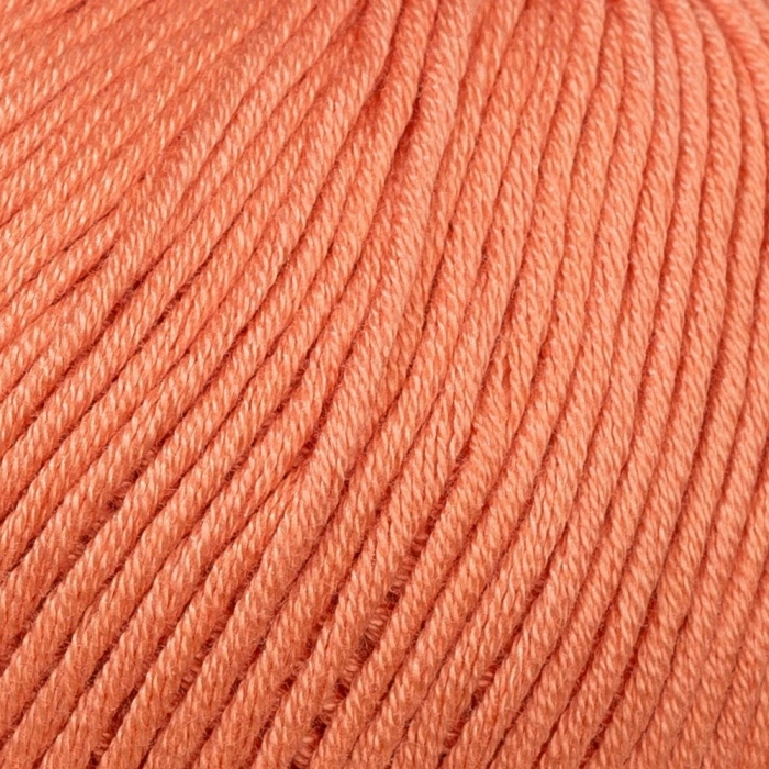 La Mia Mercerized Cotton Turuncu El Örgü İpi - 201 - 33581