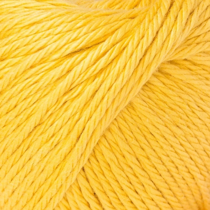 La Mia Pastel Cotton Mustard Yellow Hand Knitting Yarn - L061 - 33614