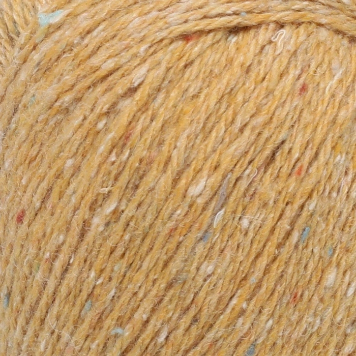 La Mia Re-Tweed Sarı Melanj El Örgü İpi - L124 - 34413