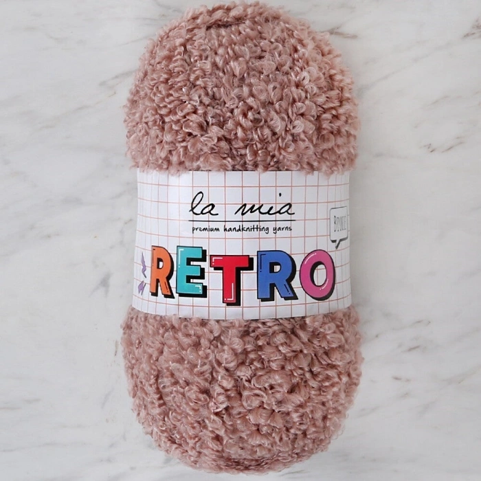 La Mia RETRO Light Rose Knitting Yarn - LM4101