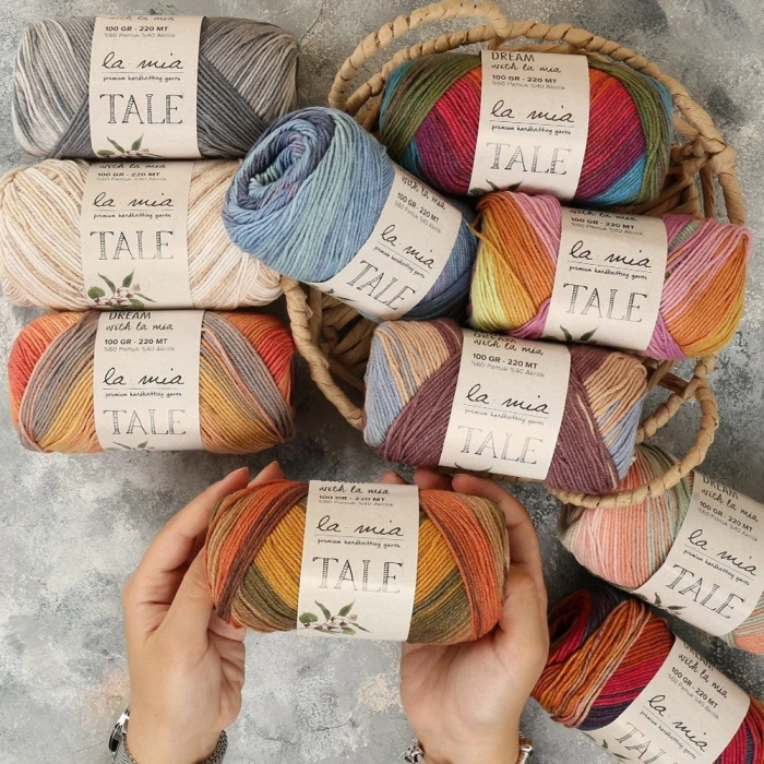 La Mia Tale Ebruli Hand Knitting Yarn - LM026