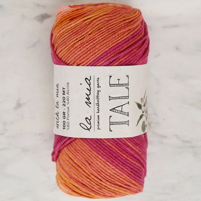La Mia Tale Variegated Hand Knitting Yarn - LM056