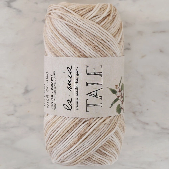 La Mia Tale Marbled Hand Knitting Yarn - LM066