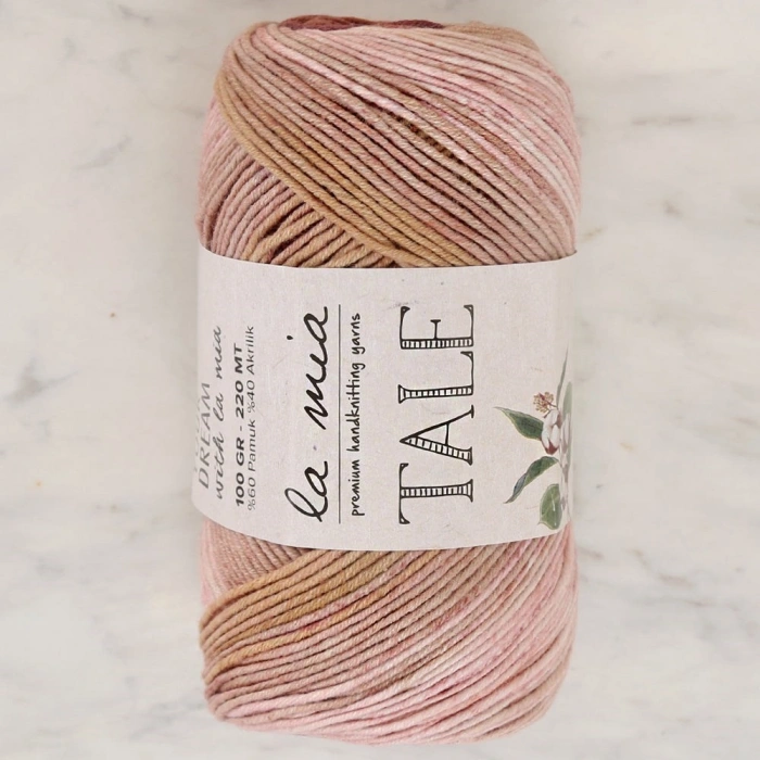 La Mia Tale Variegated Hand Knitting Yarn - LM116