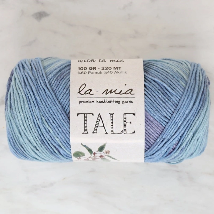 La Mia Tale Marbled Hand Knitting Yarn - LM156