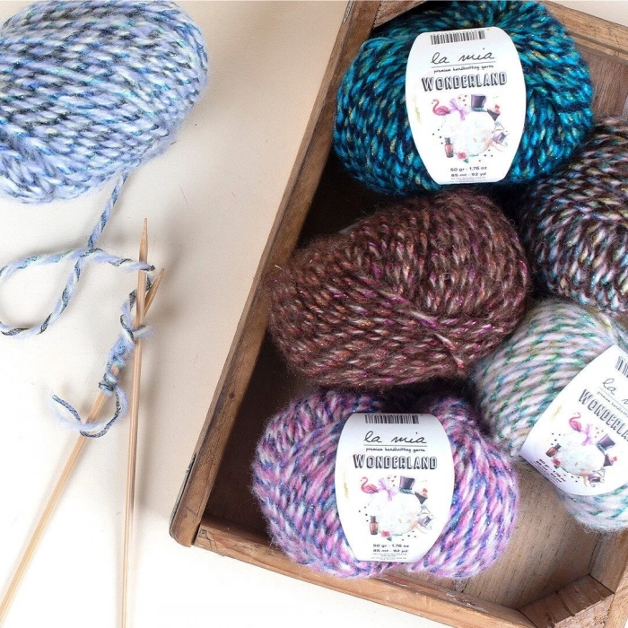 La Mia Wonderland Marbled Hand Knitting Yarn - LW10 - 34228