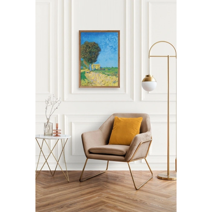 Lane Near Ahşap Çerçeveli Tablo 30 x 42