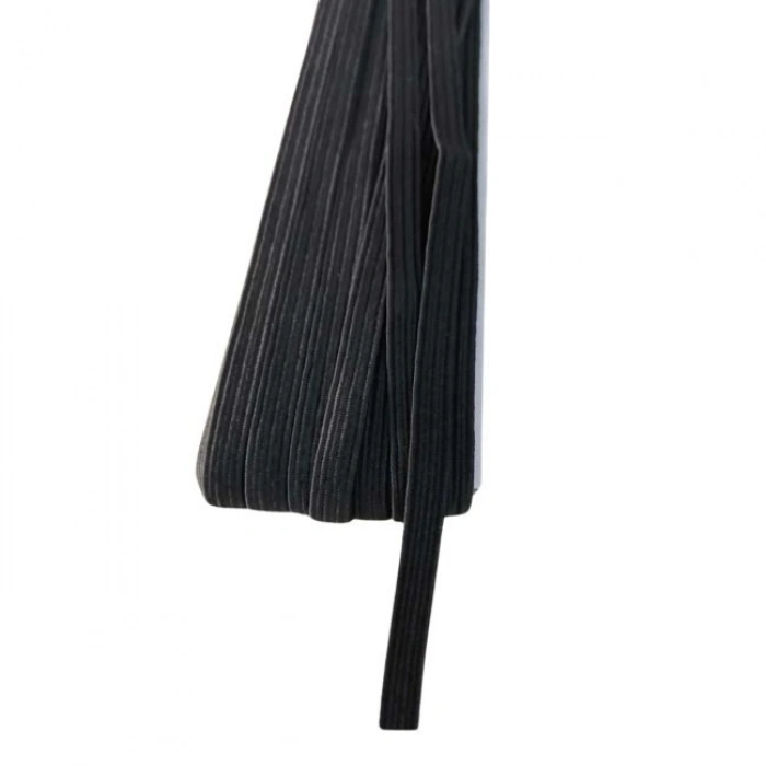 Lastik En 1,5 Cm 10 Metre Siyah