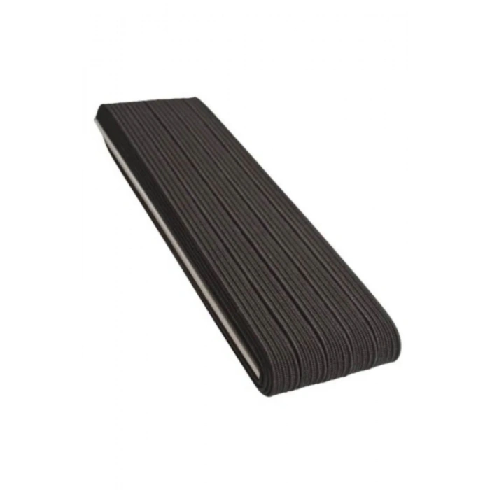 Lastik En 2,5 Cm 10 Metre Siyah