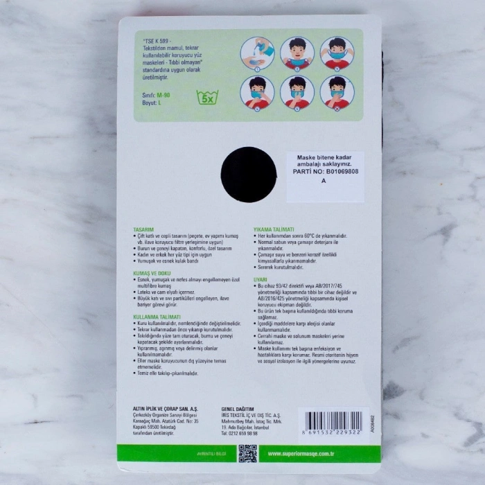 Loren 3 Washable Masks