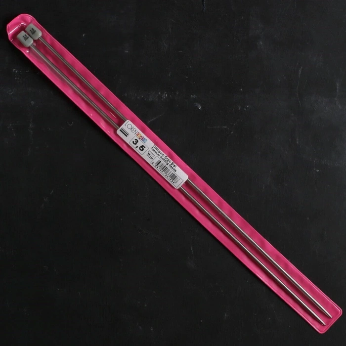 Loren Crafts 3,5 mm 35 cm Titanyum Örgü Şişi