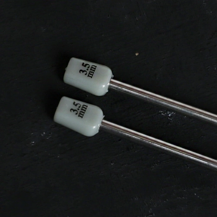 Loren Crafts 3,5 mm 35 cm Titanyum Örgü Şişi