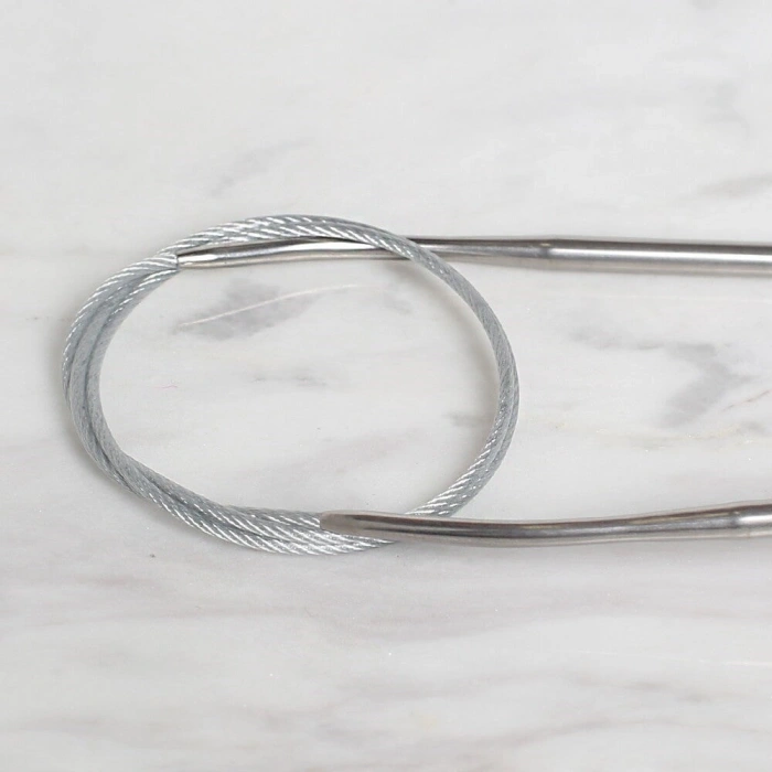 LOREN CRAFTS 4 MM ÇELİK MİSİNALI ŞİŞ 60 CM