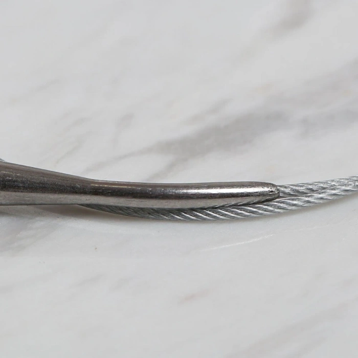 Loren Crafts 6 mm Çelik Misinalı Şiş 60 cm