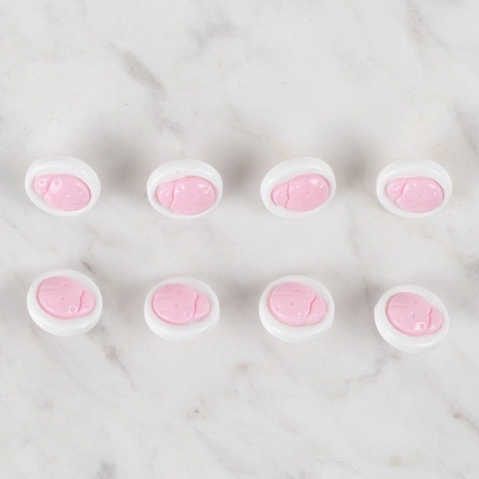 Loren Crafts 8 li Açık Pembe Düğme - 645