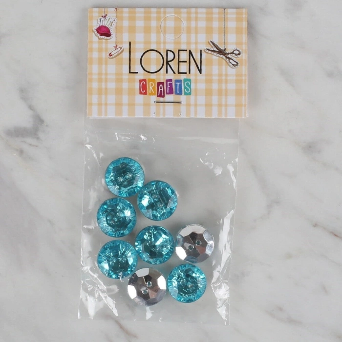 Loren Crafts 8 li Düğme - 215