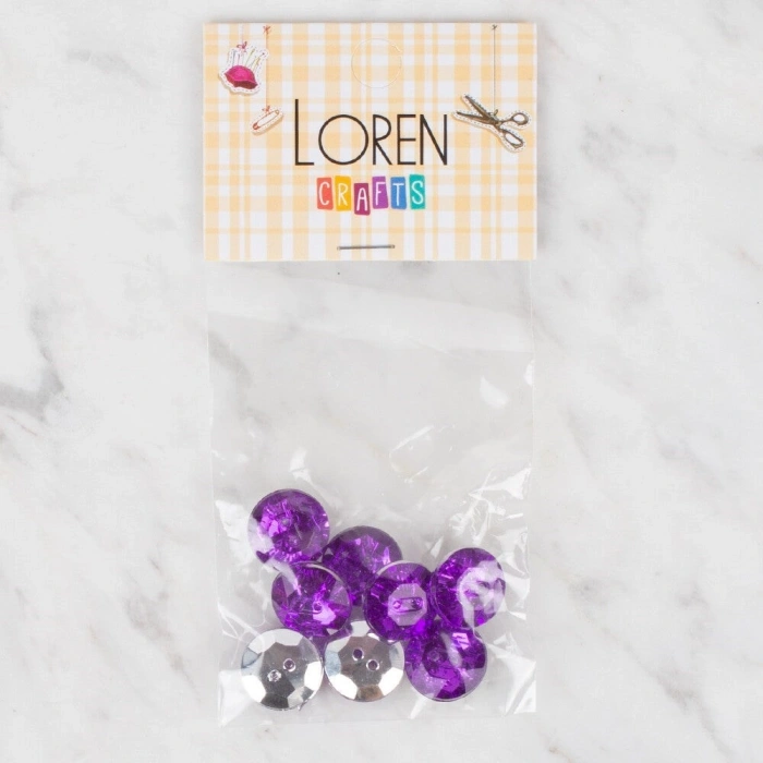 Loren Crafts 8 li Düğme - 218