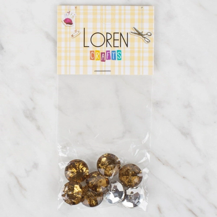 Loren Crafts 8 li Düğme - 225