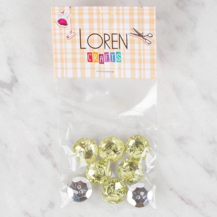 Loren Crafts 8 li Düğme - 227