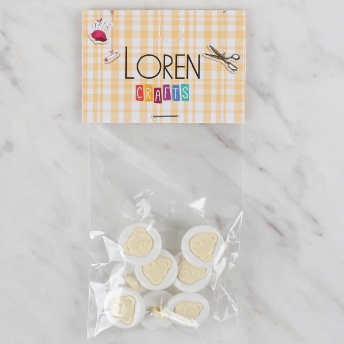 Loren Crafts 8 li Düğme - 619