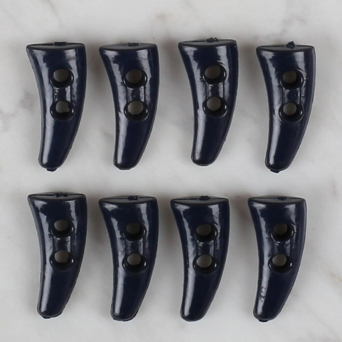 Loren Crafts 8 li koyu lacivert çoban düğme - 127