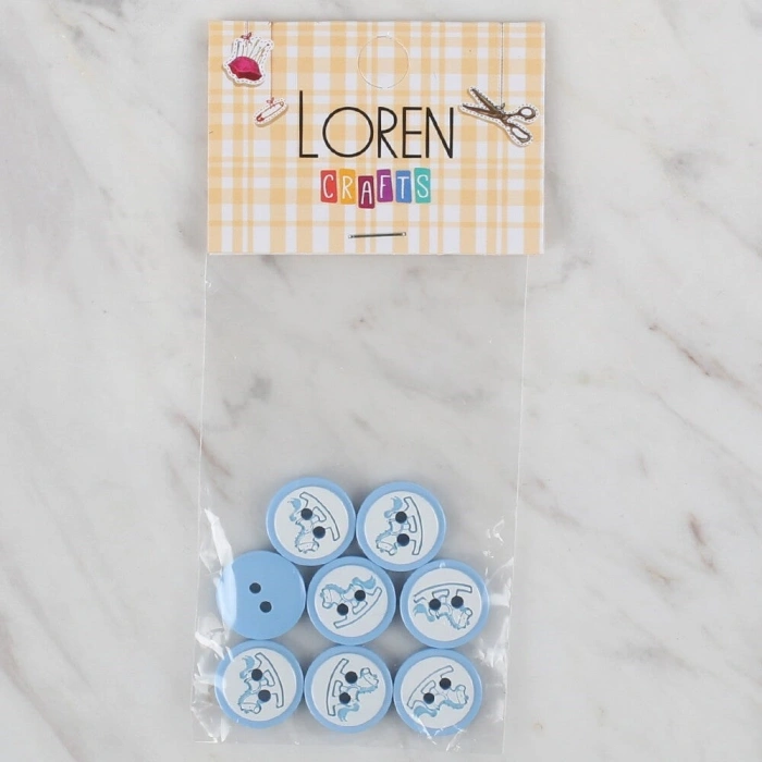 Loren Crafts 8 li mavi - 499