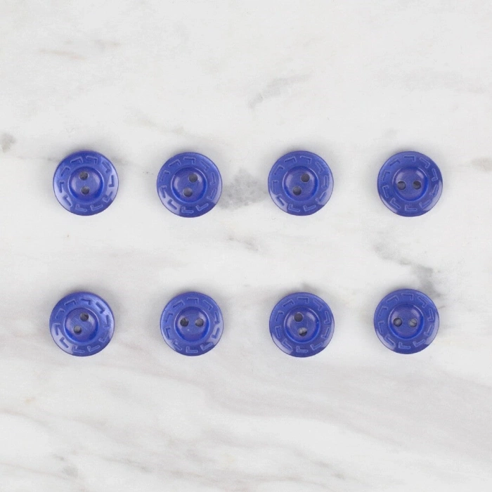 Loren Crafts 8 li Mavi Düğme - 185
