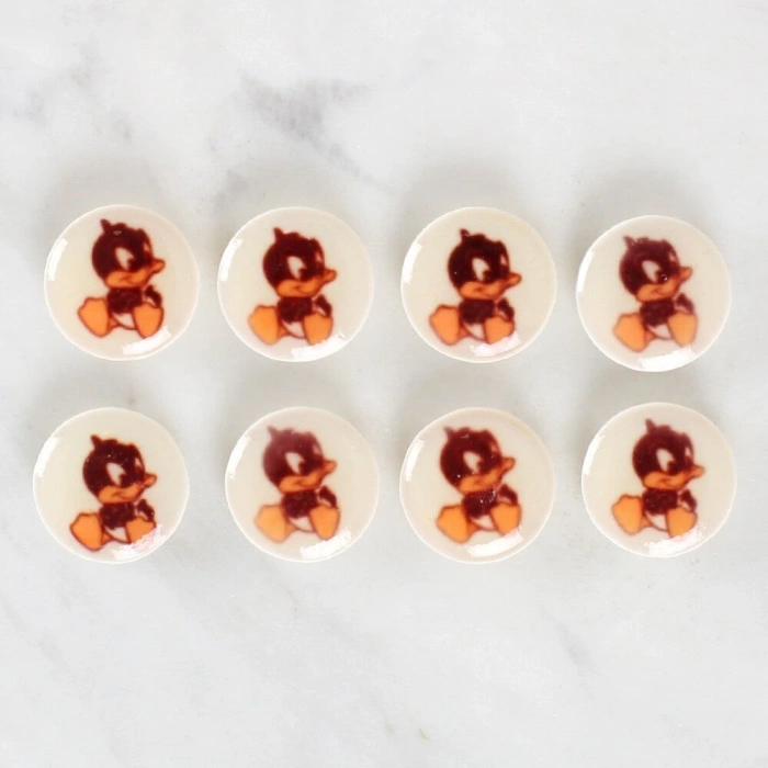 Loren Crafts 8li Ördek Düğme - 1201