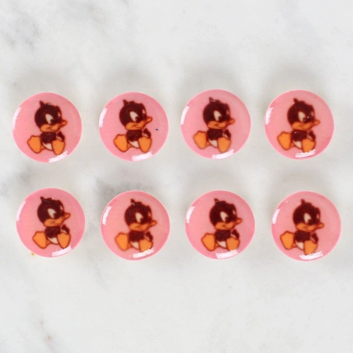 Loren Crafts 8li Ördek Düğme - 1202