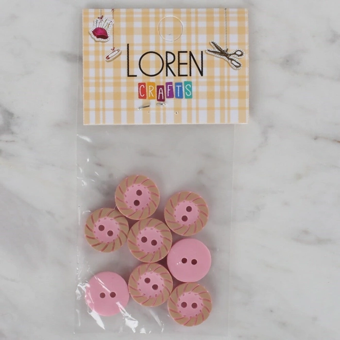 Loren Crafts 8 li pembe - 352