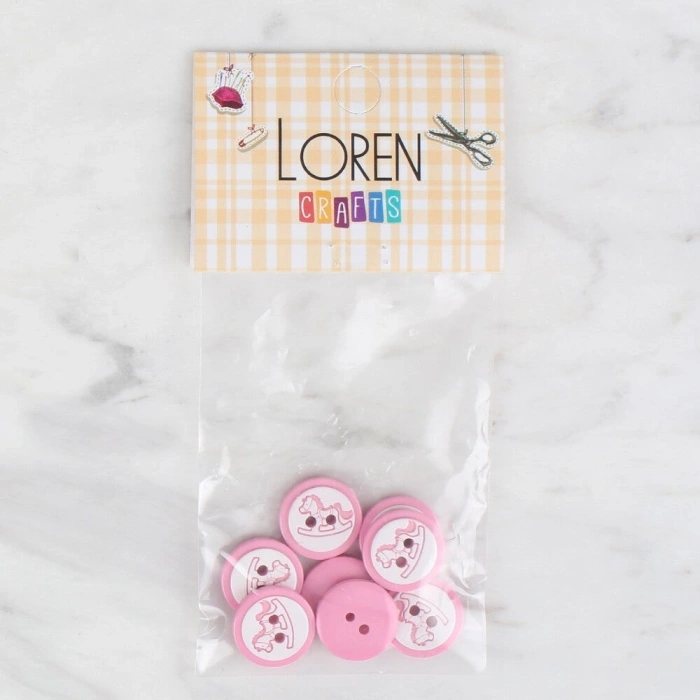 Loren Crafts 8 li pembe - 495
