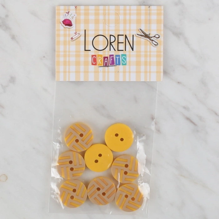 Loren Crafts 8 li sarı - 307