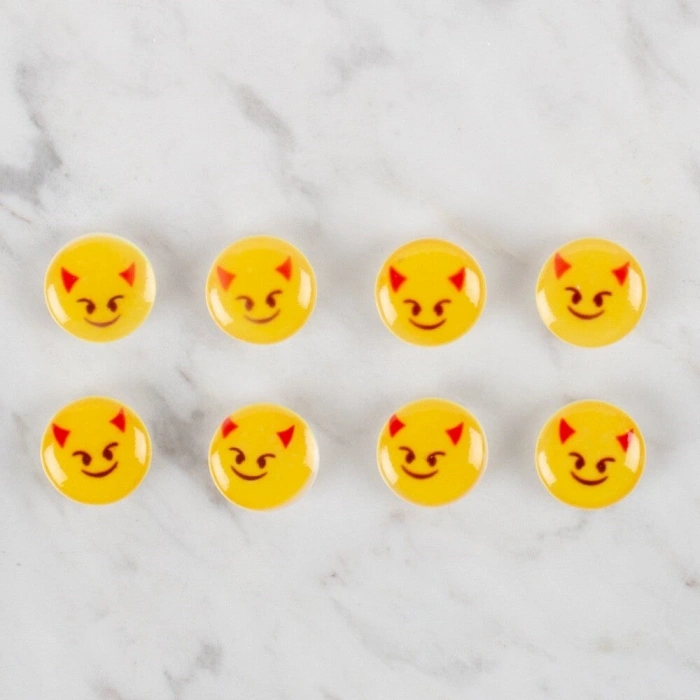 Loren Crafts 8 li Sarı Düğme - 668