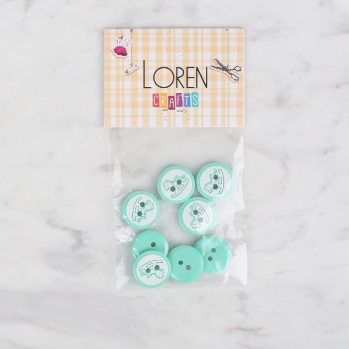 Loren Crafts 8 li yeşil - 502