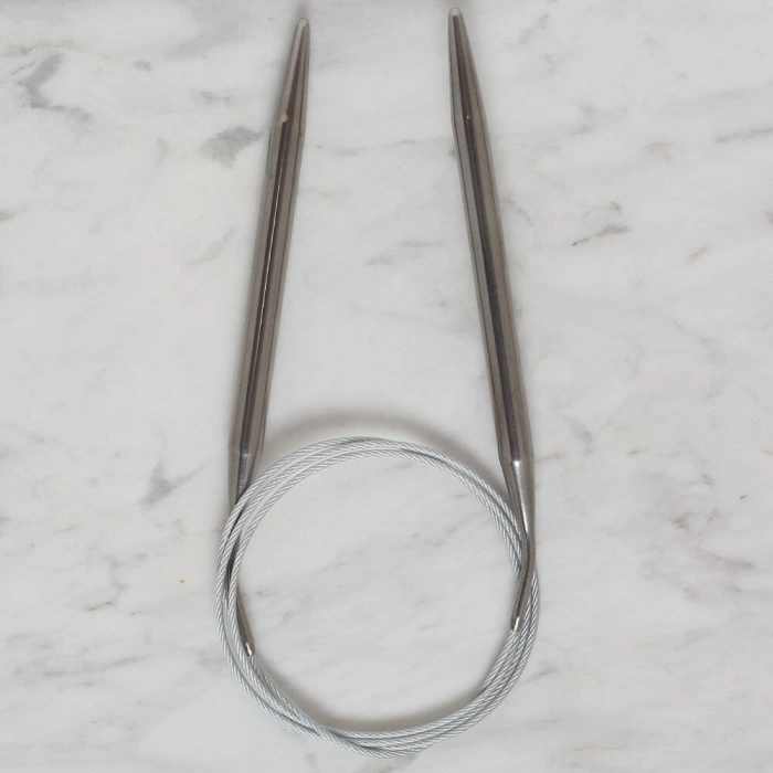 Loren Crafts 8 mm Çelik Misinalı Şiş 100 cm