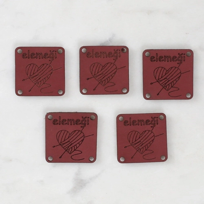 Loren Crafts Selection Leather Patch 5 Pieces - 1570