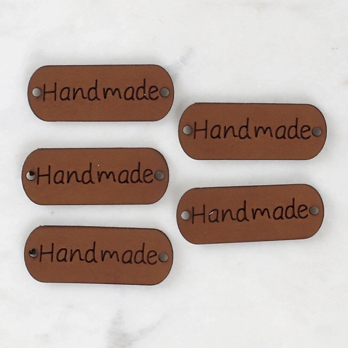 Loren Crafts Handmade Leather Patch 5 Pieces - 1553