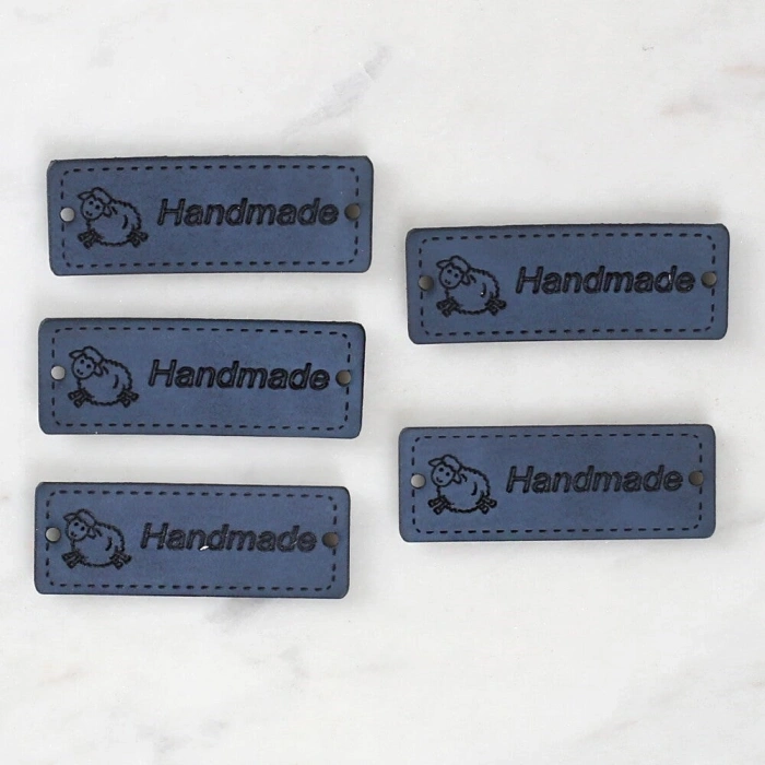 Loren Crafts Handmade Leather Patch 5 Pieces - 1555