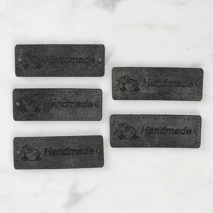 Loren Crafts Handmade Leather Patch 5 Pieces - 1559