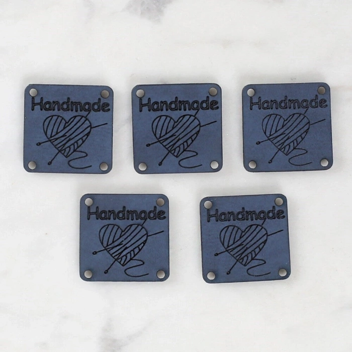 Loren Crafts Handmade Leather Patch 5 Pieces - 1601