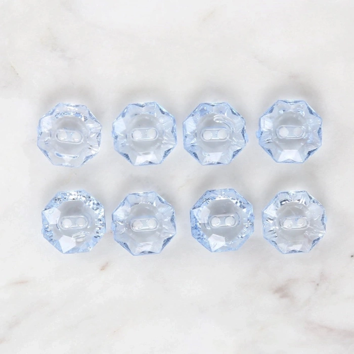 Loren Crafts Mavi 8li Düğme - 3068