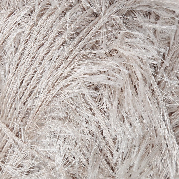 Loren Furry Open Beige Hand Knitting Yarn - RF050