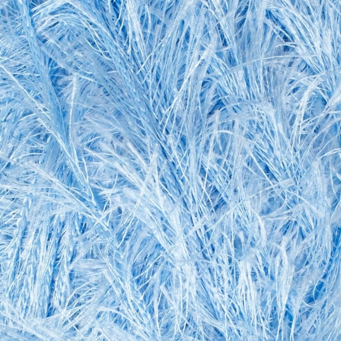 Loren Furry Baby Blue Hand Knitting Yarn - RF007 - 34046