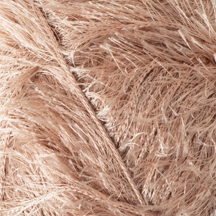 Loren Furry Beige Knitting Yarn - RF053 - 34060
